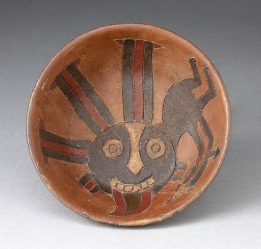 Bowl with Anthropomorphic Figure
