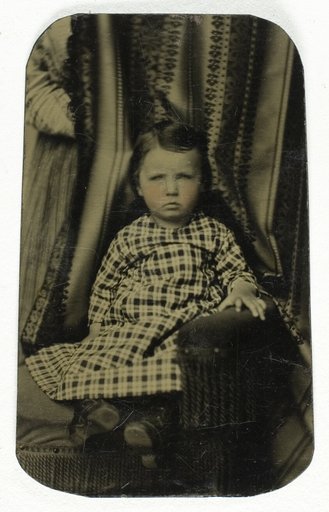 Untitled (Portrait of Seated Girl)