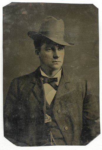 Untitled (Portrait of Man with Hat)