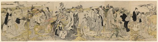 The Noda Jewel River, from a hexaptych depicting the Six Jewel Rivers
