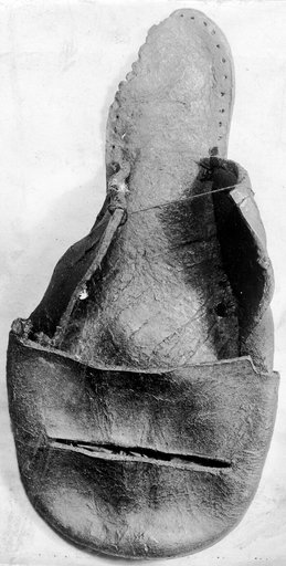 Toe and Sole of a Shoe