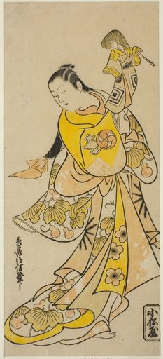 The Actor Nakamura Takesaburo I as Kewaizaka no Shosho (?)