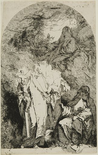 The Madonna with SS. Catherine, Rose from Lima, and Agnes from Montepulciano