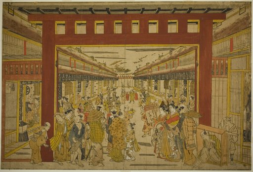 Nakanocho in the Yoshiwara