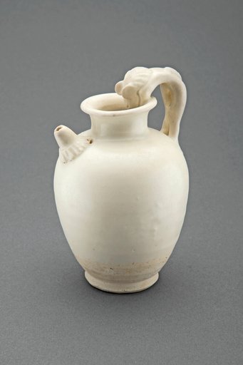 Ewer with Handle in the Form of an Arched Lion