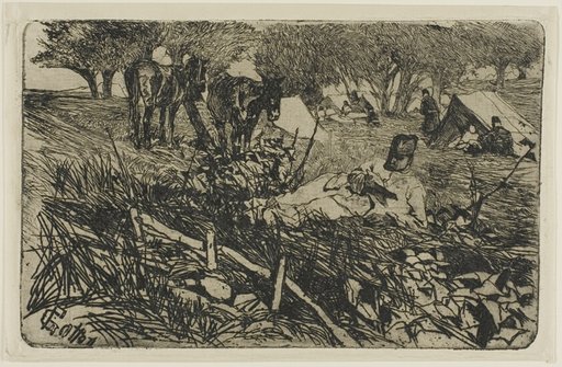 The Letter at Camp