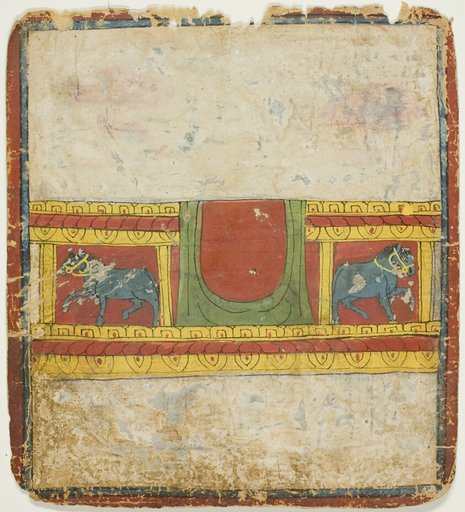 Horse Throne, from a Set of Initiation Cards (Tsakali)