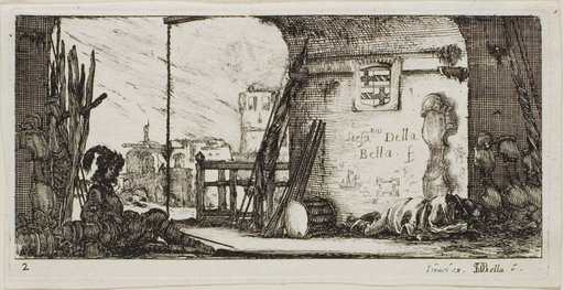 Plate Two from Drawings of Several Movements by Soldiers