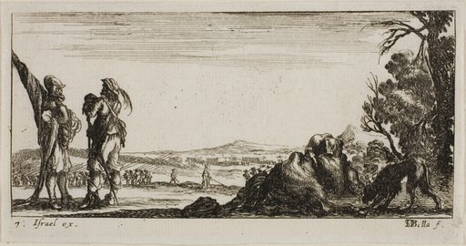 Plate Seven from Drawings of Several Movements by Soldiers