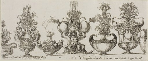 Plate Three from Collection of Various Vases
