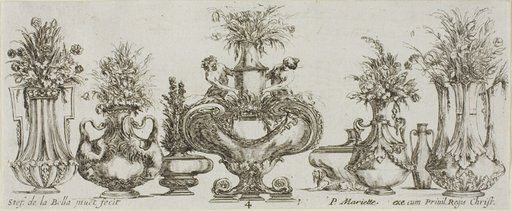 Plate Four from Collection of Various Vases