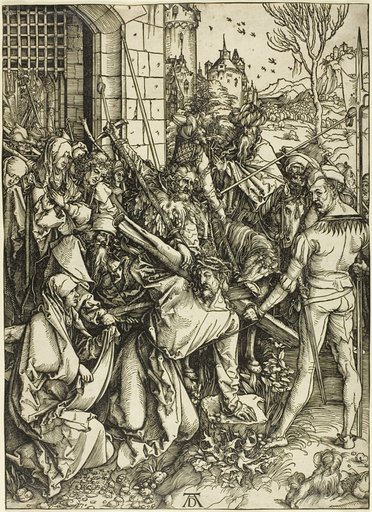 The Bearing of the Cross, from The Large Passion