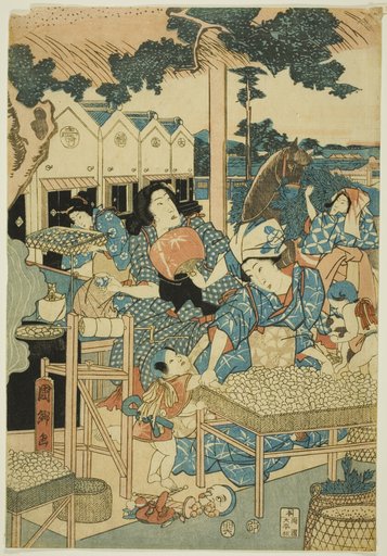 Great Prosperity at the Silk Farm (Kaikoya Daihanjono Zu)