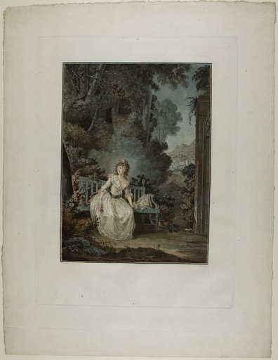 Madame Dugazon in the Opera “Nina, ou La folle par amour” (Nina, or The Woman Maddened by Love)