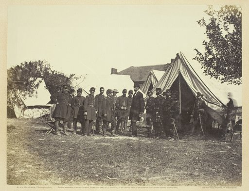 President Lincoln on Battle-Field of Antietam