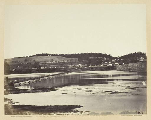 Pontoon Bridge Across the Potomac, at Berlin