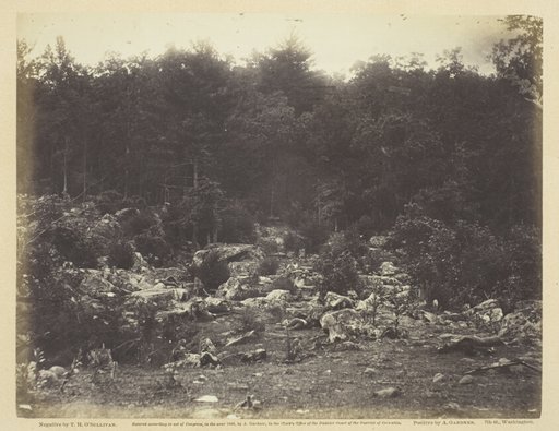 Slaughter Pen, Foot of Round Top, Gettysburg