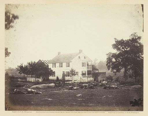 Trossell's House, Battle-Field of Gettysburg