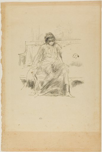 The Draped Figure, Seated