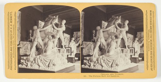 The Farnese Bull; Art Institute, from the series "Chicago and Vicinity"