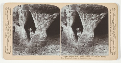 Diamond Grotto in Witches' Gulch, No. 246 from the series "In and About the Dells of the Wisconsin River"