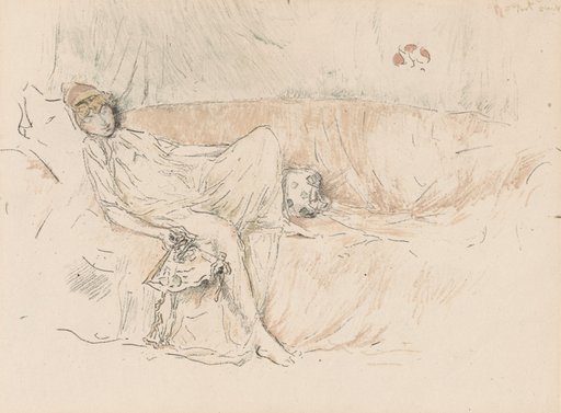 Draped Figure, Reclining