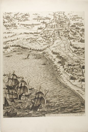 Plate Six from La Siège de la Rochelle