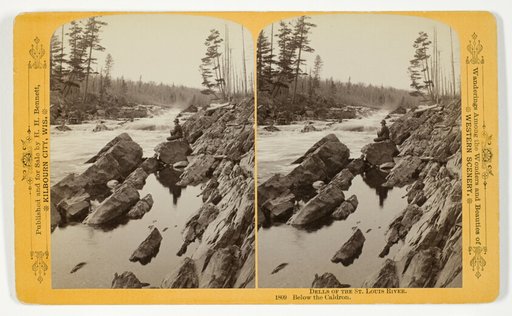 Below the Caldron, No. 1809 from the series "Dells of the St. Louis River"