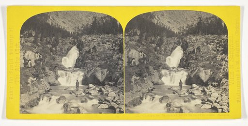 Cascade de Barberine de la Tete Noire. Savoie,  from the series "Views of Switzerland"