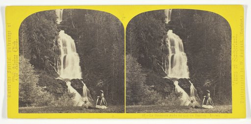 La Giesbach Pres du Lac de Brienz. Suisse, from the series "Views of Switzerland"