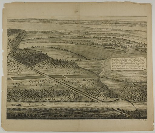 Grimthorp in the County of Lincoln, plate 23 from Britannia Illustrata