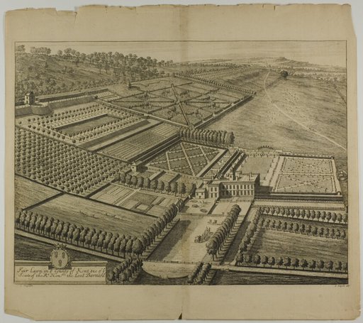 Fair Lawn in the County of Kent, plate 49 from Britannia Illustrata