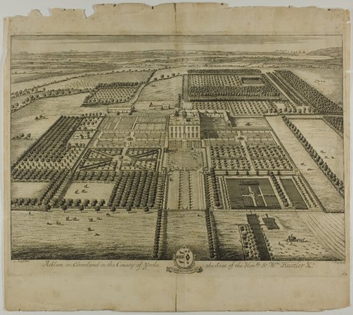 Acklam in Cleveland in the County of Yorke, plate 64 from Britannia Illustrata
