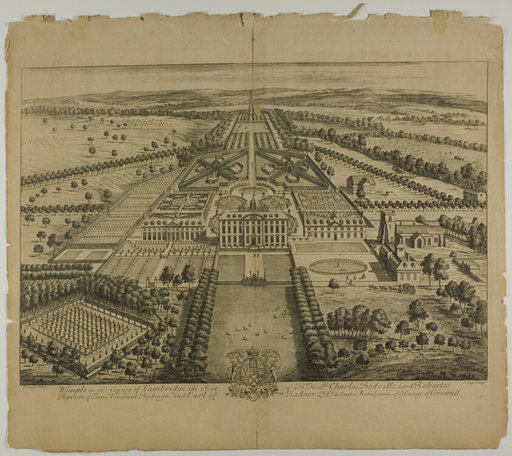 Wimple in the County of Cambridge, plate 32 from Britannia Illustrata