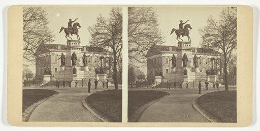 Washington Monument and State Capitol,  No. 1311 from the series "Views of Richmond and Vicinity, and Mountain Scenery of Virginia and West Va."