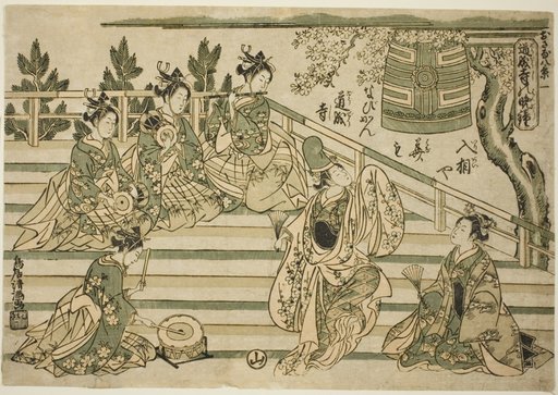 Evening Bell of Dojoji (Dojoji no bansho), no. 1 from the series "Eight Views of Children (Osana hakkei)"