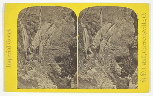Nourmahal Cascade, from the South, No. 8 from the series "Imperial Gems"