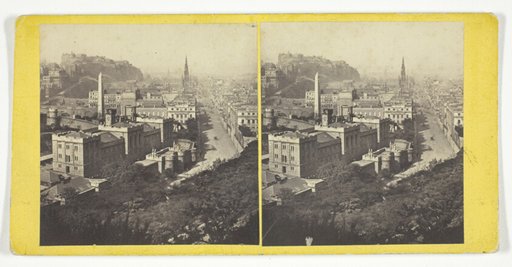 Edinburgh, from the Calton Hill