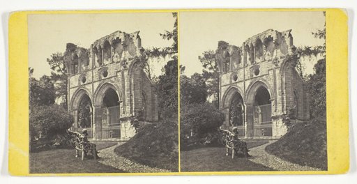 Dryburgh Abbey - Tomb of Sir Walter Scott