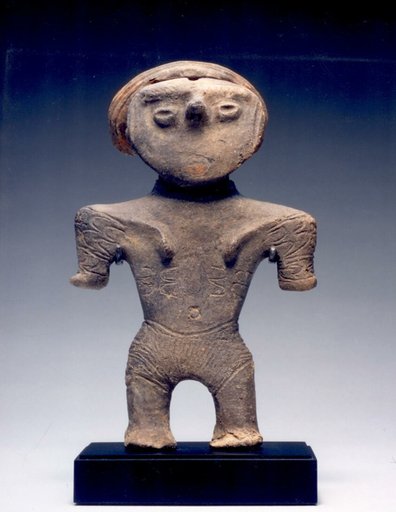 Female Figurine with Topknot