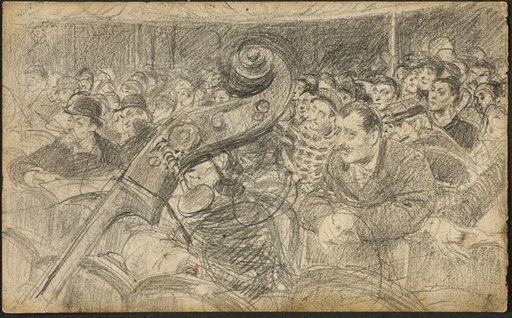 Audience at a Parisian Theatre II