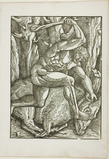 The Labors of Hercules: Hercules Subduing the Erymanthian Boar