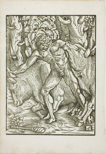 The Labors of Hercules: Capture of the Oxen of the Geryones in Erythia