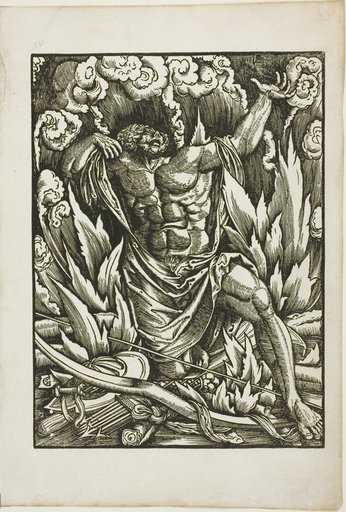 The Labors of Hercules: Hercules on the Pyre