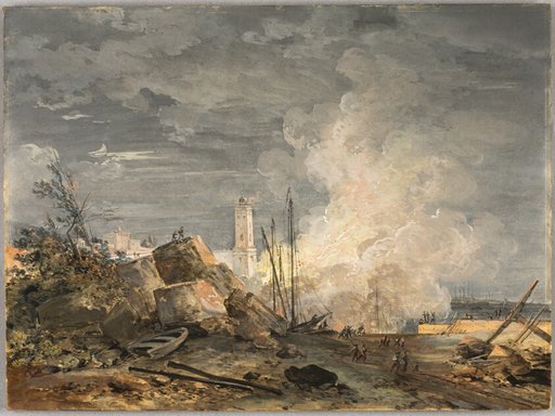 Fire in the Port