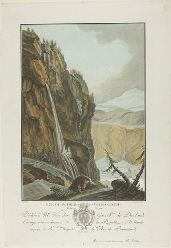 Vue du Schild-Wald-Bach, Prise Enhiver