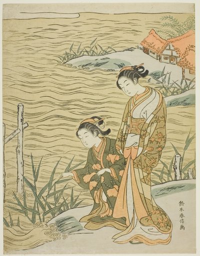 Two Women at the Waterside