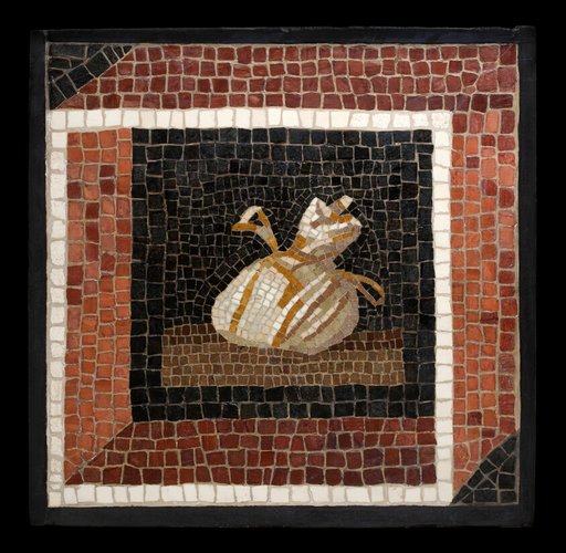 Mosaic Floor Panel Depicting a Sack