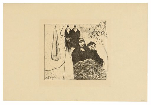 Old Women of Arles, from the Volpini Suite