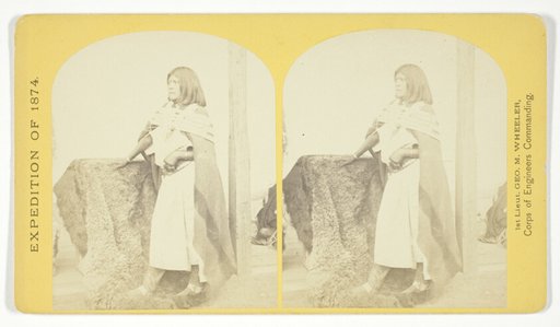 Pah-ge, a Ute Squaw, of the Kah-poh-teh band, Northern New Mexico, No. 39 from the series "Geographical Explorations and Surveys West of the 100th Meridian"
